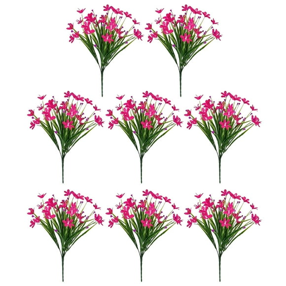 Daffodils Flowers Bundle for Outdoor Spring Decoration 8-Pack Realistic Bulbs for Garden Patio Yard