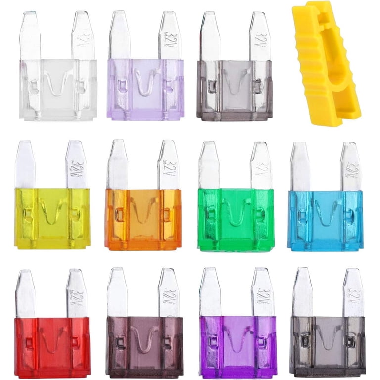 Micro Fuses For Cars 28 Pack Assorted Icro Blade Fuses 5A 7.5A10A 15A ...