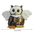 thumbnail image 3 of Owl Toy Stuffed Animal Soft Cuddly Companion for Kids Adults Ideal Quality Durable Playful Comfortable, 3 of 8