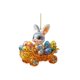 thumbnail image 1 of Decoraciones de Pascua para el Hogar Lindo Conejito de Pascua Colgando Ornamento 2D Llavero Acrílico Plano Colgante Pequeño para el Coche Retrovisor Espejo O Mochila, 1 of 6