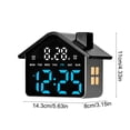 thumbnail image 3 of Apmemiss Back to School Clearance LED Alarm Clock House Shaped Clock Electronic Clock Multi Functional with Night Light Basic Clock, 3 of 6
