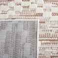 thumbnail image 6 of SAFAVIEH Alamo Burton Geometric Area Rug, Taupe/Ivory, 6'7" x 6'7" Square, 6 of 8