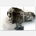 thumbnail image 2 of Design Art - Femme Stylée et Vue de Manarola, 2 of 3