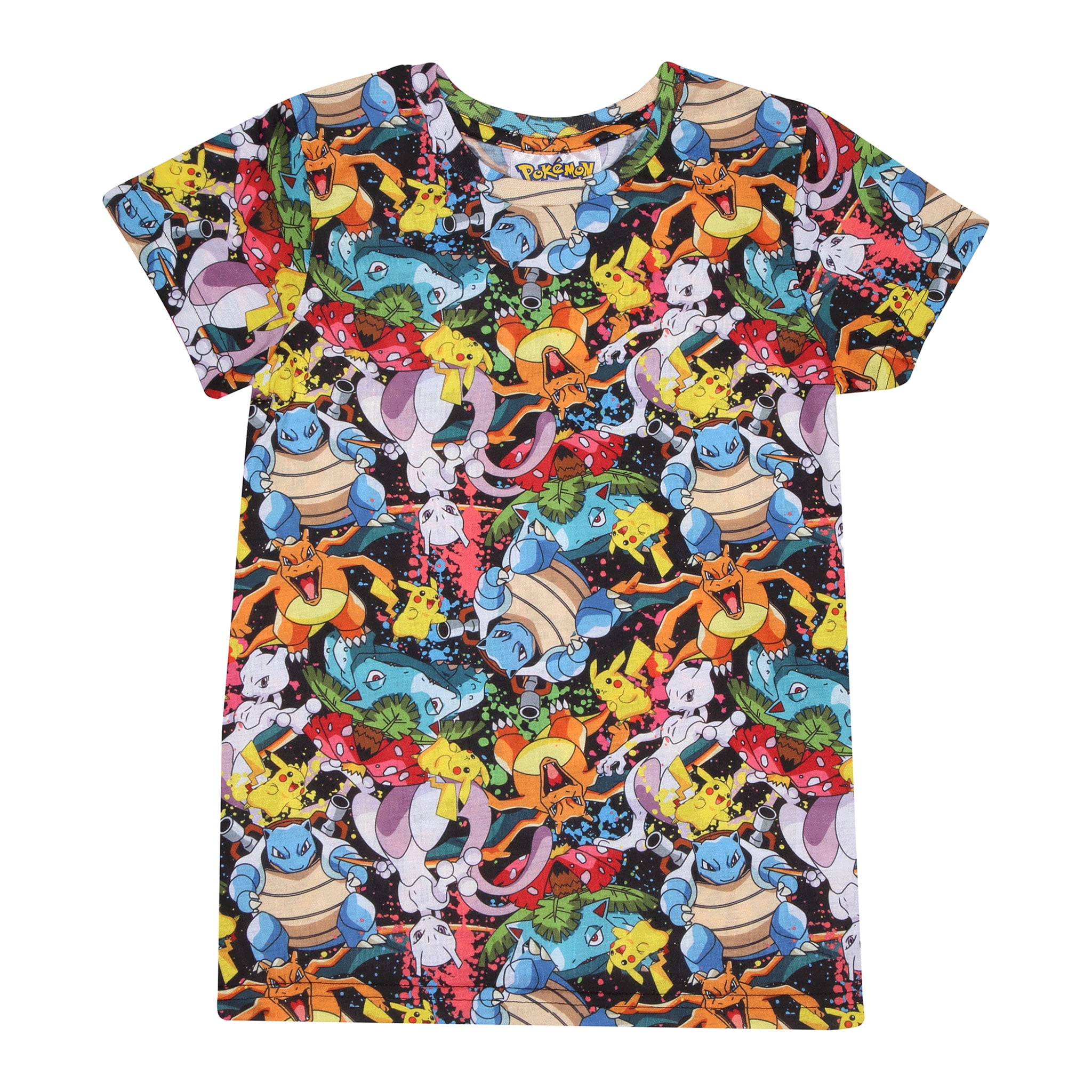 Pokemon All Over Print Sublimated Boys T-Shirt | Official Merchandise ...
