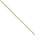 thumbnail image 2 of 14K Two-Tone Polished Fancy Link Bracelet (Width 4) (Length 7.5) - Jbsp, 2 of 5