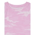 thumbnail image 2 of Athletic Works Girls Core T-Shirt, Sizes 4-18 & Plus, 2 of 3