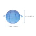thumbnail image 2 of 2pcs Planet Hanging Lanterns Creative Paper Lanterns Outer Space Party Decorations, 2 of 8