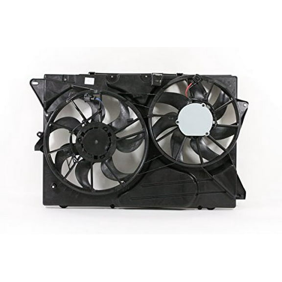 Dual Radiator and Condenser Fan Assembly - Cooling Direct Fit/For FO3115187 12-12 Ford Explorer 2.0L, 11-12 Explorer 3.5L, 10-12 Flex 3.5L/MKT 3.5L-Turbo/3.7L Fits select: 2010-2012 LINCOLN MKT