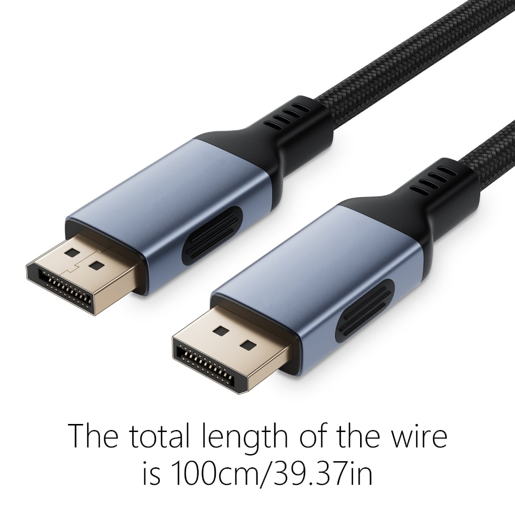 Zeiwohndc Speed DisplayPort 2.1 Cable for HiFi Graphics and Immersive Displays