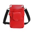 thumbnail image 3 of HILABEE Sac à Ciseaux de Barbier Pochette Taille Hipster Sac Banane pour Hommes Femmes Rouge, 3 of 9