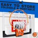 thumbnail image 4 of Canasta de baloncesto TOY Life Indoor para colocar sobre la puerta con marcador, 4 pelotas, 4 of 7