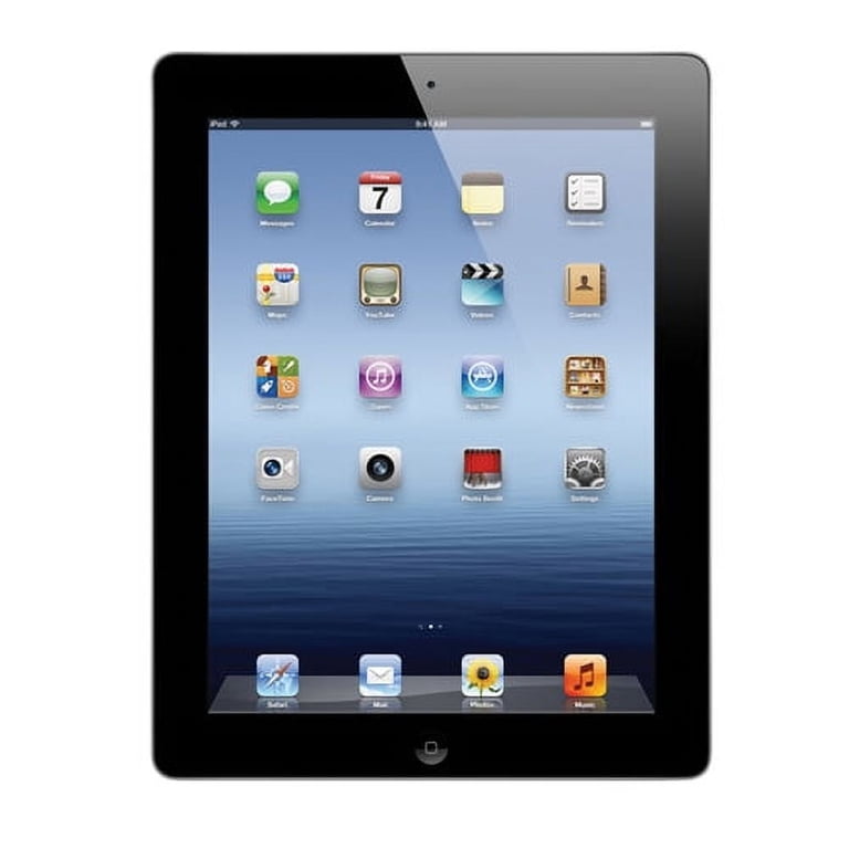 スマホ・タブレット・パソコン APPLE iPad IPAD WI-FI 64GB 2012 BLACK Restored Apple Ipad Wi-fi 64gb Black Usa - Walmart.com