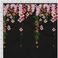thumbnail image 3 of Soimoi Crepe Silk Fabric Leaves & Flower Panel Decor Fabric Printed Yard 42 Inch Wide, 3 of 3