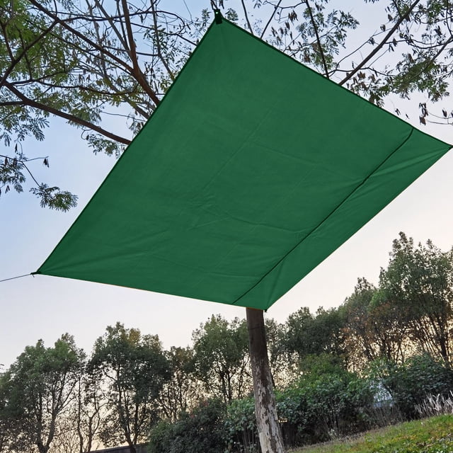 Outdoor Four Corner Sunshade Net, Multi-Purpose Camping Canopy,, Sunscreen, Sunshade, Square Canopy Fabric