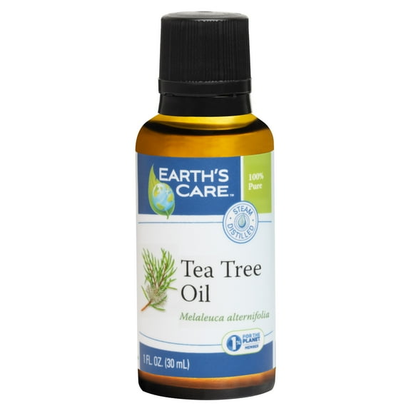 Earth's Care Tea Tree Essential Oil - 100% Pure, Steam Distilled - 1 fl oz