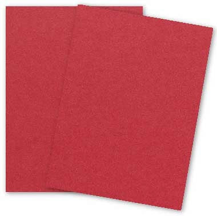 Metallic JUPITER RED 8.5X14 (Legal) Paper 105C Cardstock - 150 PK -- Pearlescent 8-1/2-x-14 Metallic Card Stock Paper - Business, Card Making, Designers, Professional and DIY Projects