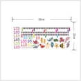 thumbnail image 5 of Tabla de crecimiento de altura de amor de dibujos animados para niños regla de pared de medida extraíble para niños decoración de pared de guardería dormitorio de bebé niño pequeño, 5 of 5