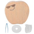 thumbnail image 1 of 2024 Wooden Portable Teeth Storage Box Children Kid Baby Tooth Box Organizer Keepsake Gift, 1 of 5