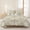 Khaki Light Brown, variant on 3 Pieces King Quilt Set,USA Star and Stripe Retro Wood Barn Soft Bedding Sets with 1 Quilt & 2 Pillow Shams,Farm Wooden Patriotic Flag Summer Bedspread Lightweight Coverlet Comforter for All Season