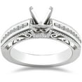 thumbnail image 1 of 3/8ct Princess Cut   Diamond Engagement Ring Setting 14K White Gold, 1 of 2