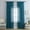 Navy-S, variant on Solid Sheer Curtains, Translucent Chiffon Window Drapes, No-Drill Light-Filtering Panel, 59x63 Inches for Living Room and Bedroom
