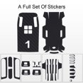 thumbnail image 3 of Quadcopter FPV Sticker Waterproof Carbon Fiber Protector Decal Skin For DJI SPARK Drone Black, 3 of 3