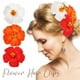 thumbnail image 4 of BRIGHTFUFU 3 piezas de flores para el cabello, horquillas para el cabello con flores, horquillas para el cabello con flores hawaianas, accesorios para el cabello con flores para mujeres y niñas, 4 of 8
