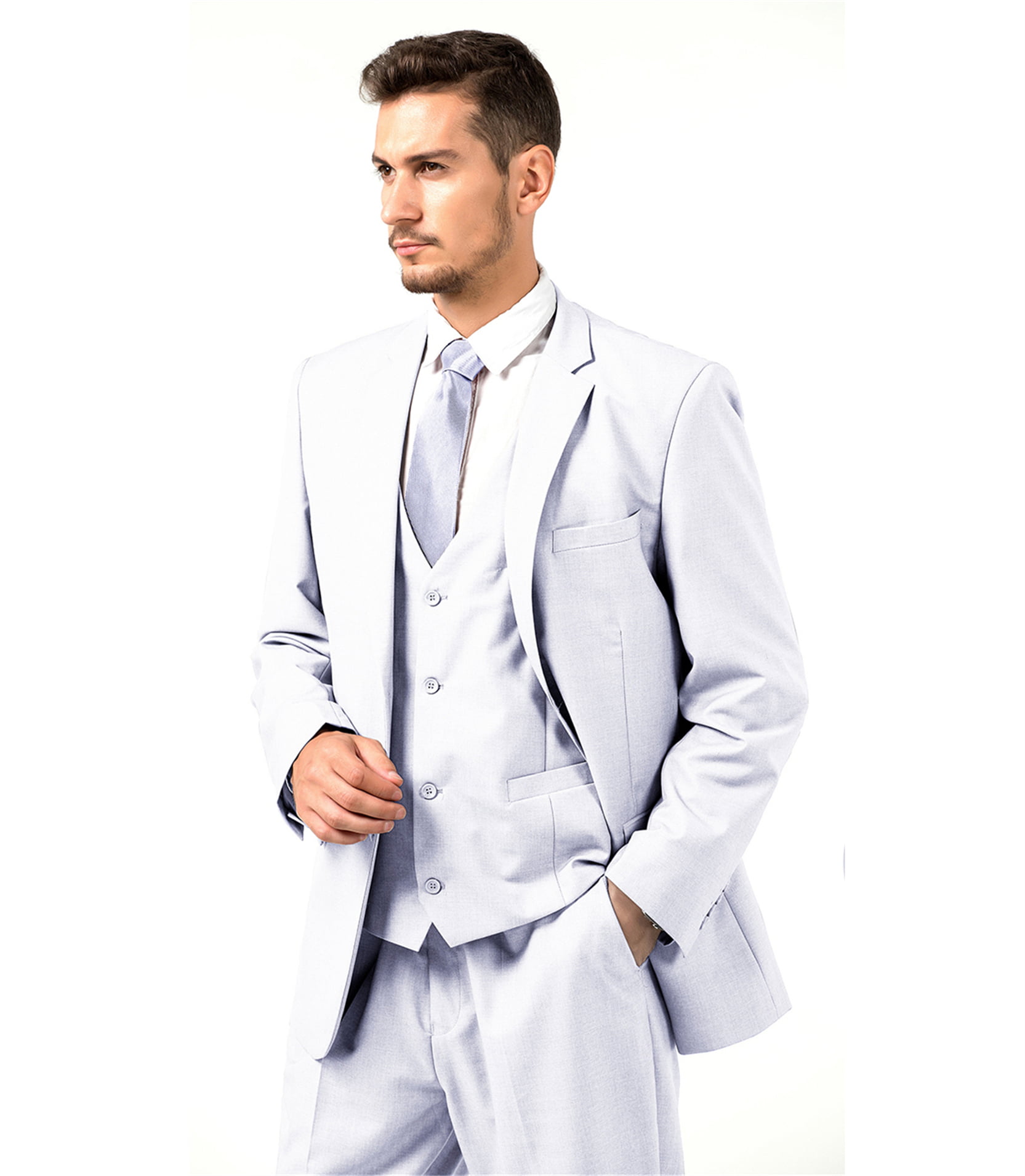 Generic Fashion Men Suit 3 Pieces Slim Fit Wedding Prom Suit
