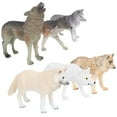 thumbnail image 3 of Juguete de decoración de escrito Modelo Lobo de Simulación de Vida Silvestre para Niños, 3 of 7
