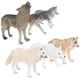 thumbnail image 4 of Juguete modelo de lobo, modelo de lobo de vida silvestre de simulación, modelo de lobo de vida silvestre, modelo de lobo de escritorio, resultados impresionantes, 4 of 12