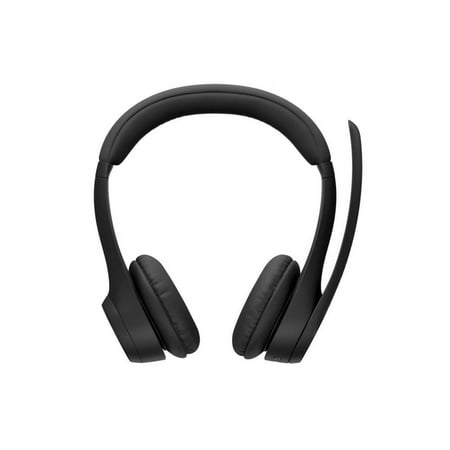 Logitech - Zone 300 Wireless Bluetooth On-ear Headset With Noise-Canceling Microphone - Black