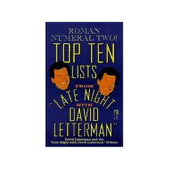 Pre-Owned Roman Numeral Two!: Top Ten Lists from "Late Night With David Letterman" Paperback