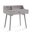 thumbnail image 7 of Computer Study Desk with Drawer,Grey, 7 of 7