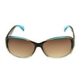 thumbnail image 2 of Foster Grant Women's Square Brown Adult Sunglasses, 2 of 7