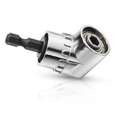 thumbnail image 1 of CIGOTU Right Angle Drill, 105 Degree Multifunction Right Steel Angle Driver Angle Extension Power Screwdriver Drill with 1/4" Drive 6mm Hex Quick Change Magnetic Drill Bit Angled Bit Power Drill Tool, 1 of 4