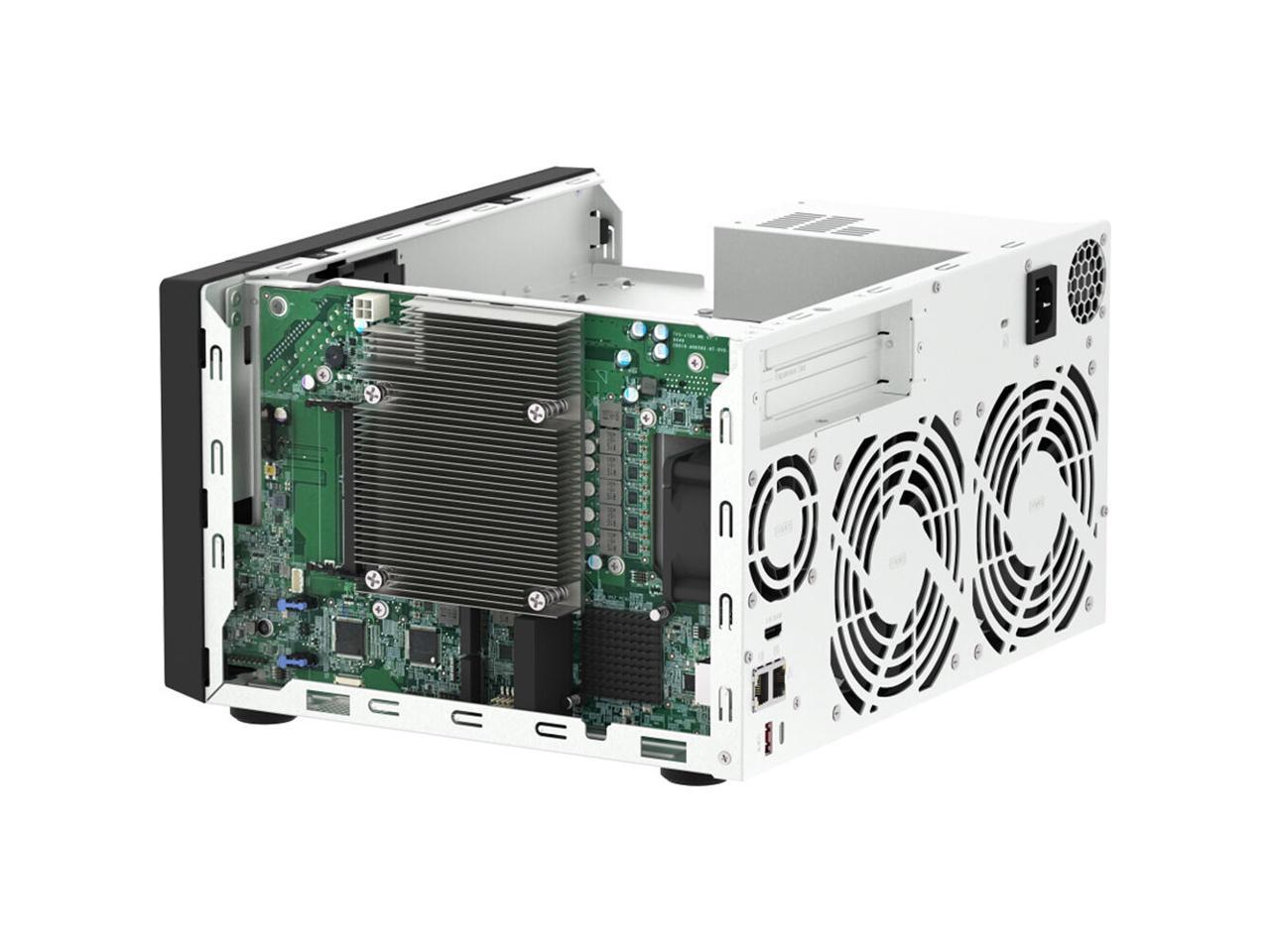 QNAP TVS-h874-i7-32G SAN/NAS Storage System - 1 x Intel Core i7 i7-12700 Dodeca-core (12 Core) - 8 x HDD Supported - 0 x HDD Installed - 8 x SSD Supported - 0 x SSD Installed - 32 GB RAM DDR4 SDRAM...