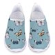 thumbnail image 1 of Zapatos planos casuales con estampado de mariposas a la moda para mujer, zapatillas de verano sin cordones, zapatos de enfermera de malla transpirables y cómodos, 1 of 5