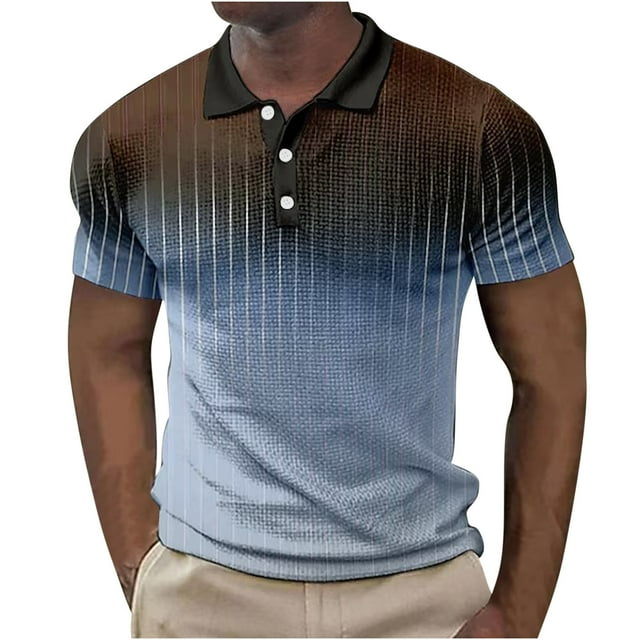 Chemise à Boutons pour Hommes, Shorts pour Hommes, Chemise Décontractée Imprimée à Manches Courtes avec Col Rabattu et Boutons Fendus sur le Côté, Chemise à Manches Longues pour Hommes, Chemise à Manches Courtes pour Hommes