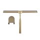 thumbnail image 4 of Gold Stainless Steel Shower Squeegee For Bathroom, Wide Shower Glass Squeegee, High Quality Silicone, Shower With Bracket No Drilling, For Shower, Bat, 4 of 5