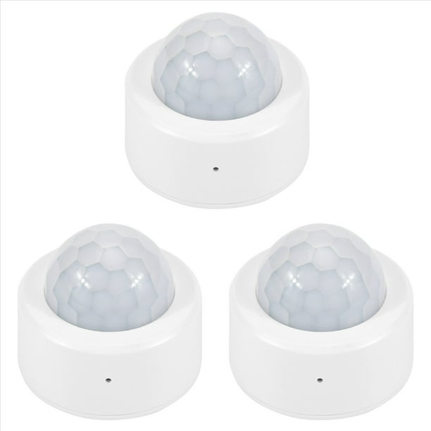 3X Sensor de Movimiento PIR Tuya Zigbee Sensor de Movimiento del Cuerpo Humano Control de Vida Inteligente Funciona con Alexa Home