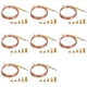 thumbnail image 1 of 8X Termopar Universal para Estufa de Gas con 40 Piezas de Tuercas Adaptador de Termopar de Repuesto para Quemador de Gas de Calefacción, 1 of 5
