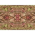 thumbnail image 1 of Ahgly Company Indoor Rectangle Patterned GoldenRod Gold Area Rugs, 2' x 3', 1 of 6
