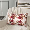 thumbnail image 5 of Daiia Lilies Flowers Bedding Waterproof Pillow Protector Zippered Queen – Bed Bug Proof Pillow Encasement-16"x24", 5 of 6
