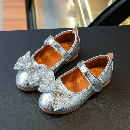 

TOWED22 Toddler Girls Boots Baby Boy Girl Booties Cotton Socks Soft Sole Winter Warm Stay On Baby Slippers Non-Skid Cozy Crib Shoes Silver