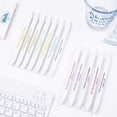 thumbnail image 2 of Xianyou-Stylos de Couleur Assortis 1.0mm, 12 Unités - Bille, Sans Saignement, Blanc - Parfait pour Journal Biblique, 2 of 4