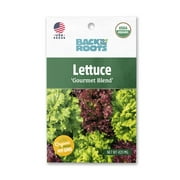 Back to the Roots Organic Gourmet Blend Lettuce Seeds, 1 Seed Packet