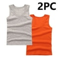 thumbnail image 2 of zbxnLI 2 Pack Tank Tops for Girls Boys Basic Soft Cotton Shirts Sleeveless Undershirts for Toddlers Kids, 2 of 3
