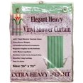 thumbnail image 3 of JJEAN-Elegant Heavy Duty Vinyl Shower Curtain Liner with 12 Metal Grommets Jade, 3 of 4