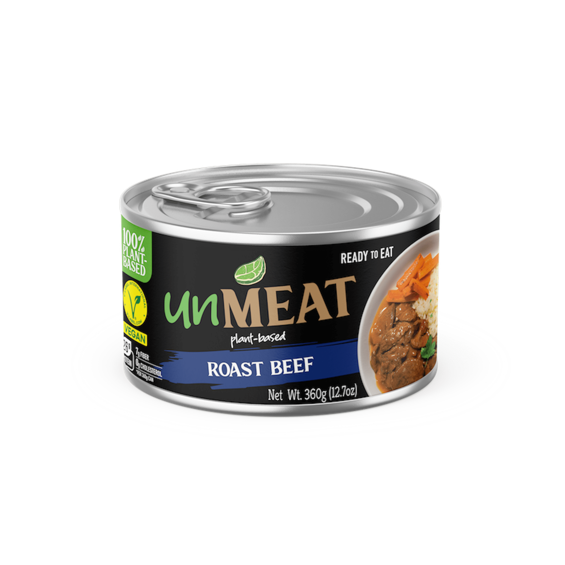 (2 pack) CPG unMEAT Roast Beef Style, 12.7 oz Can