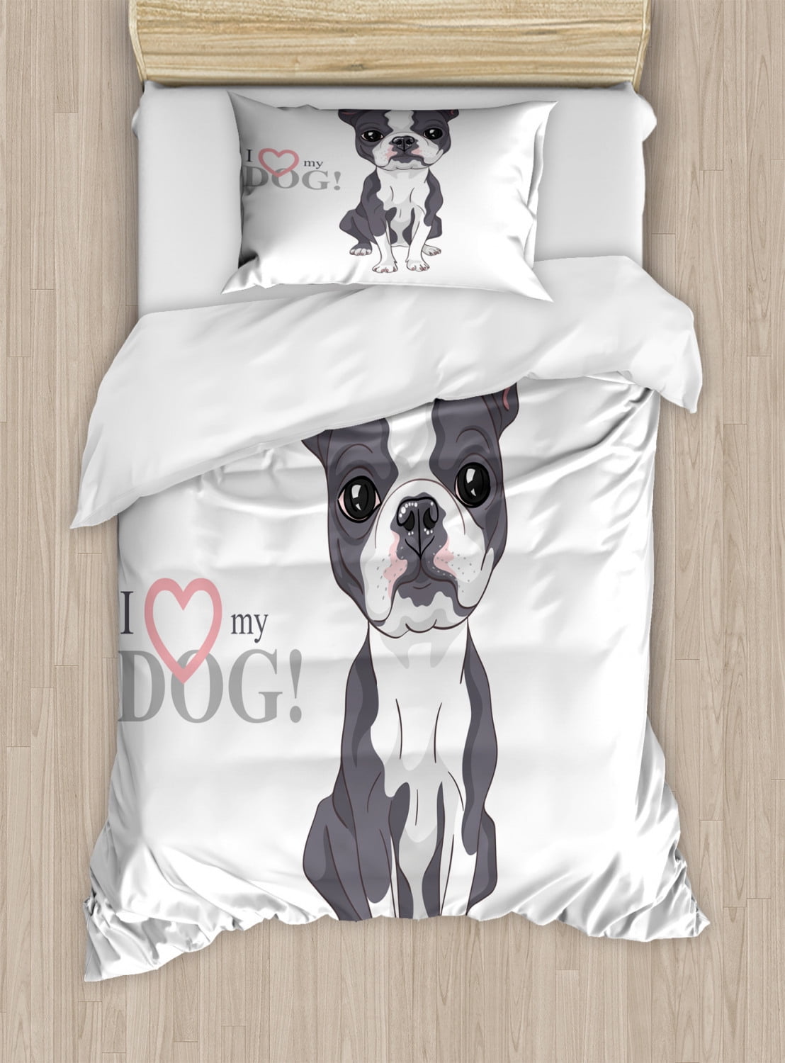 Boston terrier comforter outlet set